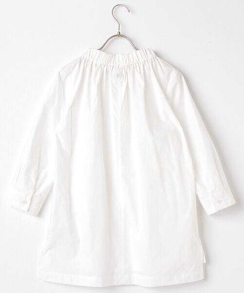 PICONE ホワイト 七分袖チュニック 40 セール】 ◎◇七分袖シャツチュニック （チュニック）｜＊＊HELLY