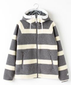 ボーダーボアフリースパーカー