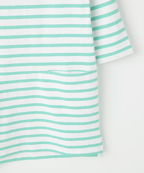 ＊＊HELLY HANSEN / ヘリーハンセン ミニ丈・ひざ丈ワンピース | W BORDER ONE－PIECE | 詳細3