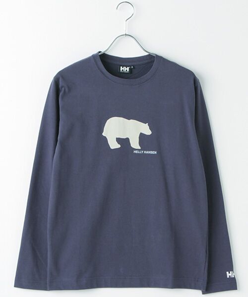 ＊＊HELLY HANSEN / ヘリーハンセン Tシャツ | L/S ベアー　ティー（Hブルー）