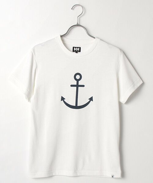 ＊＊HELLY HANSEN / ヘリーハンセン Tシャツ | 半袖　アンカーTシャツ（ホワイト）
