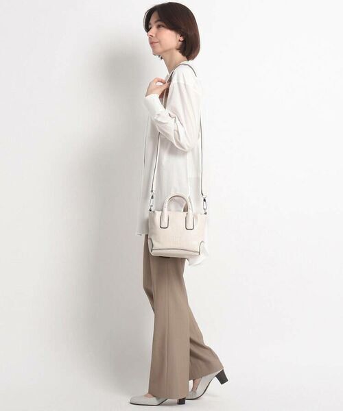 HIROFU / ヒロフ ハンドバッグ | 【デュオ】レザーハンドバッグ S 2WAY 本革 ミニバッグ（商品番号：P25-20411） | 詳細8