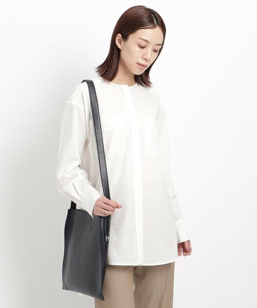 HIROFU / ヒロフ ショルダーバッグ | 【ヌーヴォラ】レザーショルダーバッグ M 本革（商品番号：P25-20916） | 詳細1