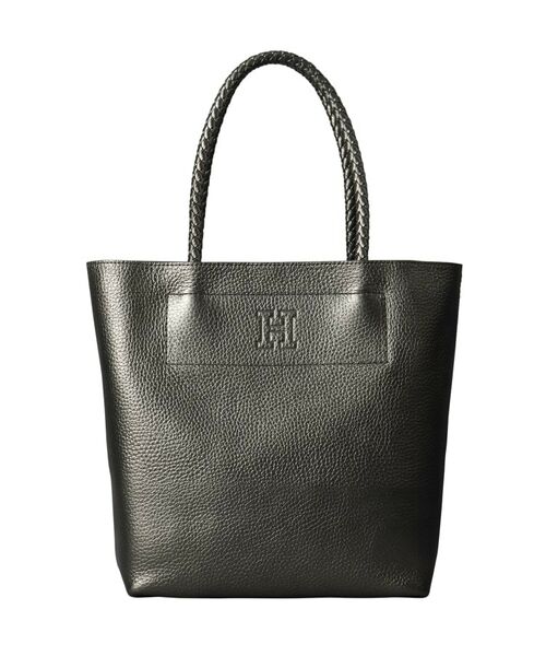 HIROFU / ヒロフ トートバッグ | 【チェスタ】レザートートバッグ M 本革 （商品番号：P25-30008）（グラファイト(118)）