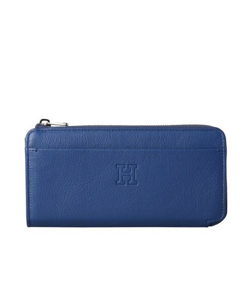 HIROFU / ヒロフ 財布・コインケース・マネークリップ | 【プラティカ】長財布 L字ファスナー レザー ロング ウォレット 本革（商品番号：P25-50502）（シンクブルー(094)）