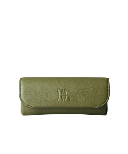 HIROFU / ヒロフ その他小物 | 【アクセサリー】メガネケース レザー 本革（商品番号：P25-50811）（ウィロー(523)）