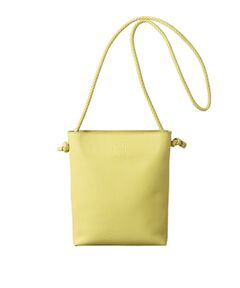 HIROFU / ヒロフ ショルダーバッグ | 【チェスタ】レザーショルダーバッグ S 2WAY 本革 ※WEB限定カラー：ライム（商品番号：P25-30207）