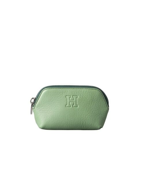 HIROFU / ヒロフ ポーチ | 【アクセサリー】ポーチ レザー コンパクト 本革(商品番号:P25-50210)(メンソール(626))