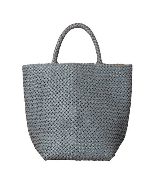 HIROFU / ヒロフ トートバッグ | 【ブレッツァバッファロー】レザーメッシュトートバッグ M 本革 ステッチ（商品番号：P25-30413）（アルプス(297)）