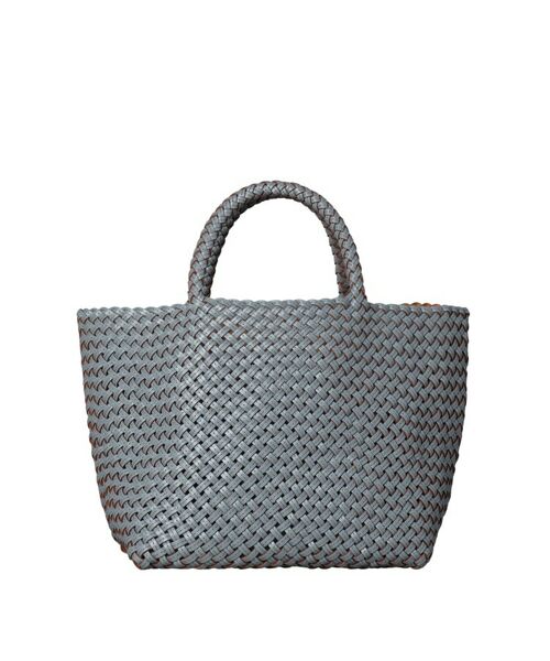 HIROFU / ヒロフ トートバッグ | 【ブレッツァバッファロー】レザーメッシュトートバッグ S 本革 ステッチ（商品番号：P25-30416）（アルプス(297)）