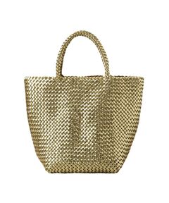 HIROFU / ヒロフ トートバッグ | 【ブレッツァバッファロー】レザーメッシュトートバッグ M 本革 ステッチ メタリックカラー（商品番号：P25-36413）