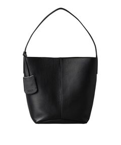 ヒロフ ブラックレザー ワンショルダーバッグ ショルダー 3way Hロゴ ヒロフ ブラックレザー ワンショルダーバッグ ショルダー 3way Hロゴ