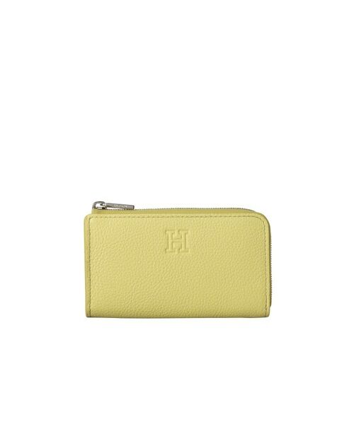 HIROFU / ヒロフ 財布・コインケース・マネークリップ | 【アクセサリー】ミニ財布 キーリング付き  レザー コンパクト カードケース  本革（商品番号P25-65506）（ポメロ(630)）