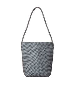 HIROFU / ヒロフ ショルダーバッグ | 【ブレッツァバッファロー】レザーメッシュショルダーバッグ S 本革 ステッチ（商品番号：P25-30508）