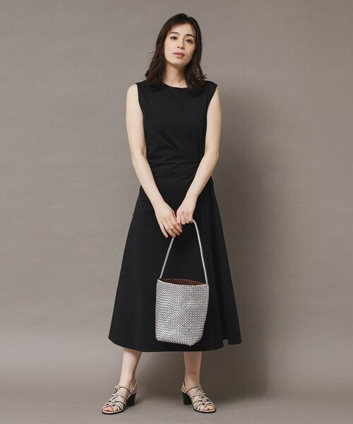 HIROFU / ヒロフ ショルダーバッグ | 【ブレッツァバッファロー】レザーメッシュショルダーバッグ S 本革 ステッチ メタリックカラー（商品番号：P25-36508） | 詳細12