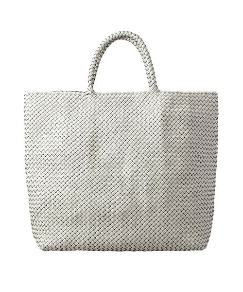 HIROFU / ヒロフ トートバッグ | 【ブレッツァバッファロー】レザーメッシュトートバッグ L 本革 ステッチ（商品番号：P25-30509） | 詳細1