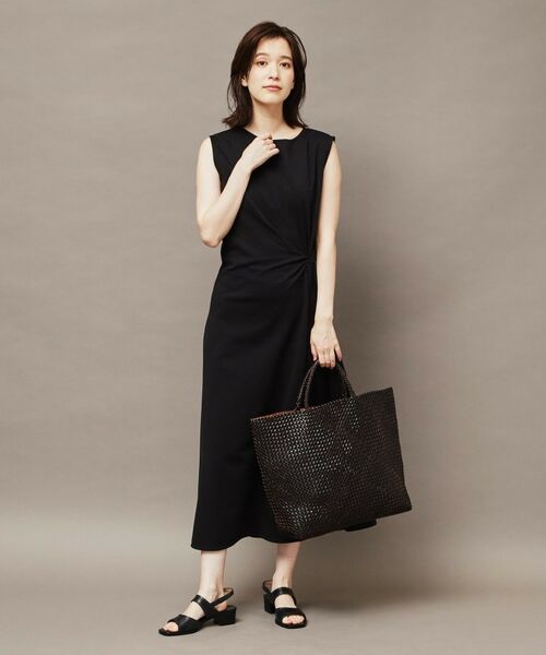 HIROFU / ヒロフ トートバッグ | 【ブレッツァバッファロー】レザーメッシュトートバッグ L 本革 ステッチ（商品番号：P25-30509） | 詳細14