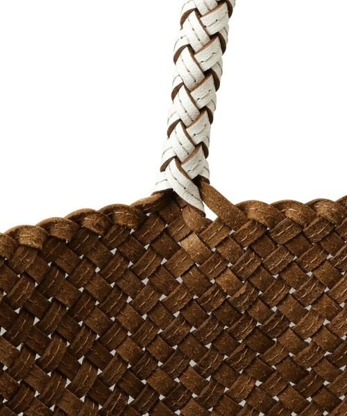 HIROFU / ヒロフ トートバッグ | 【ブレッツァバッファロー】レザーメッシュトートバッグ L 本革 ステッチ（商品番号：P25-30509） | 詳細9