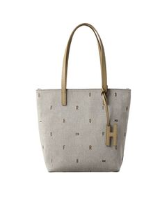 HIROFU / ヒロフ トートバッグ | 【ジータ】ジャガード レザーコンビ トートバッグ M 本革（商品番号：P25-39518）