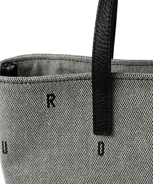 HIROFU / ヒロフ トートバッグ | 【ジータ】ジャガード レザーコンビ トートバッグ M 本革（商品番号：P25-39518） | 詳細10