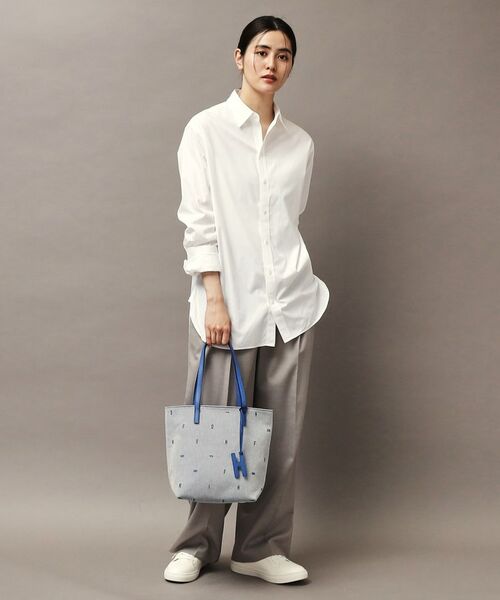 HIROFU / ヒロフ トートバッグ | 【ジータ】ジャガード レザーコンビ トートバッグ M 本革（商品番号：P25-39518） | 詳細19