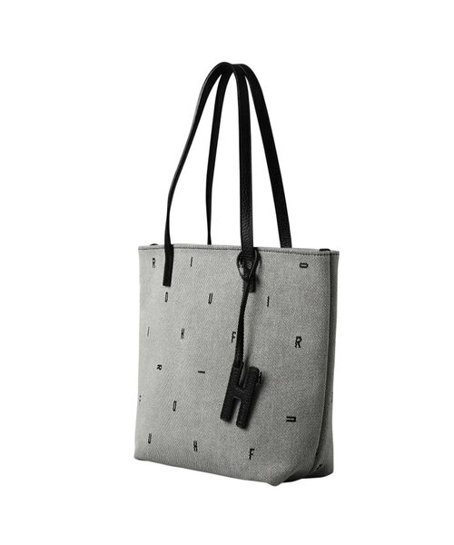 HIROFU / ヒロフ トートバッグ | 【ジータ】ジャガード レザーコンビ トートバッグ M 本革（商品番号：P25-39518） | 詳細2