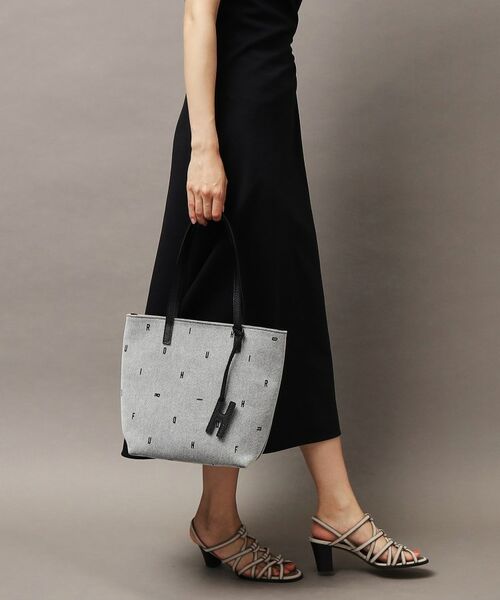 HIROFU / ヒロフ トートバッグ | 【ジータ】ジャガード レザーコンビ トートバッグ M 本革（商品番号：P25-39518） | 詳細20