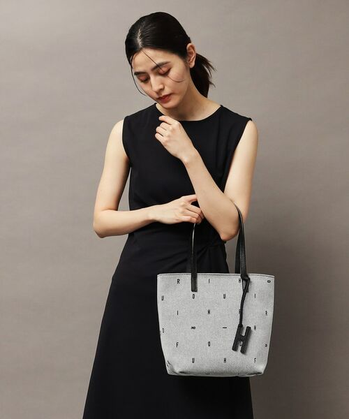 HIROFU / ヒロフ トートバッグ | 【ジータ】ジャガード レザーコンビ トートバッグ M 本革（商品番号：P25-39518） | 詳細21