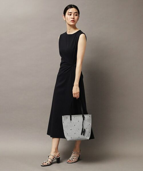 HIROFU / ヒロフ トートバッグ | 【ジータ】ジャガード レザーコンビ トートバッグ M 本革（商品番号：P25-39518） | 詳細22