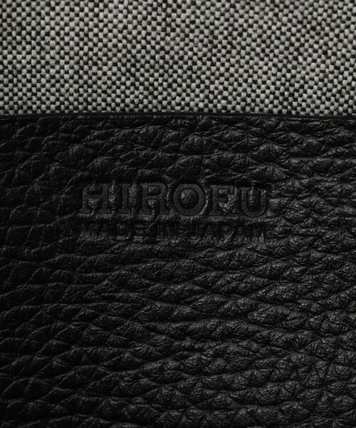 HIROFU / ヒロフ トートバッグ | 【ジータ】ジャガード レザーコンビ トートバッグ L 本革 A4サイズ（商品番号：P25-39519） | 詳細13