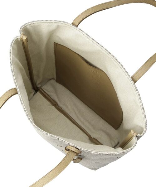 HIROFU / ヒロフ トートバッグ | 【ジータ】ジャガード レザーコンビ トートバッグ L 本革 A4サイズ（商品番号：P25-39519） | 詳細7