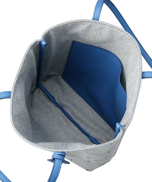 HIROFU / ヒロフ トートバッグ | 【ジータ】ジャガード レザーコンビ トートバッグ L 本革 A4サイズ（商品番号：P25-39519） | 詳細8