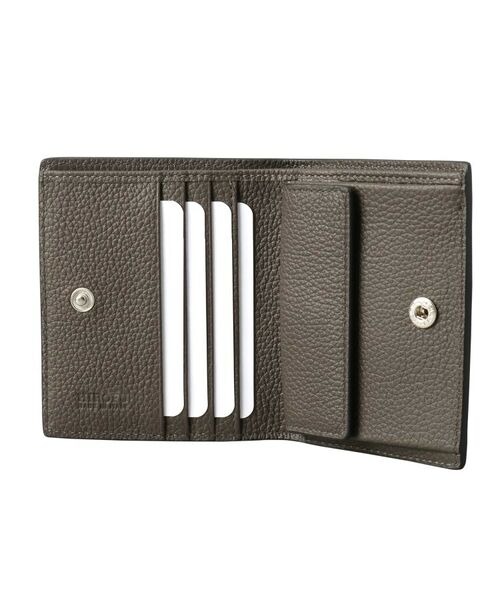 HIROFU / ヒロフ 財布・コインケース・マネークリップ | 【ピウメノ】二つ折り財布 レザー コンパクトウォレット 本革（商品番号：P25－65511） | 詳細7