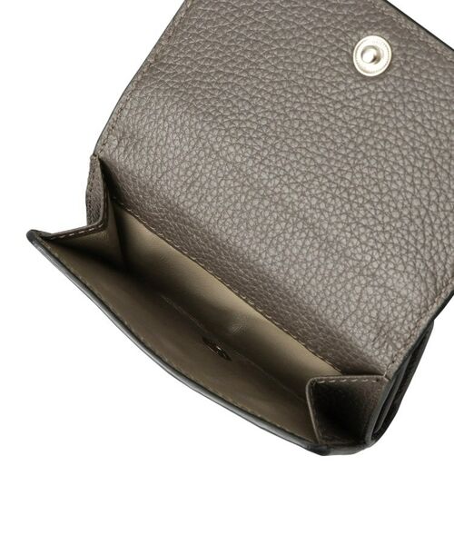HIROFU / ヒロフ 財布・コインケース・マネークリップ | 【ピウメノ】三つ折り財布 レザー コンパクトウォレット 本革（商品番号：P25－65513） | 詳細10