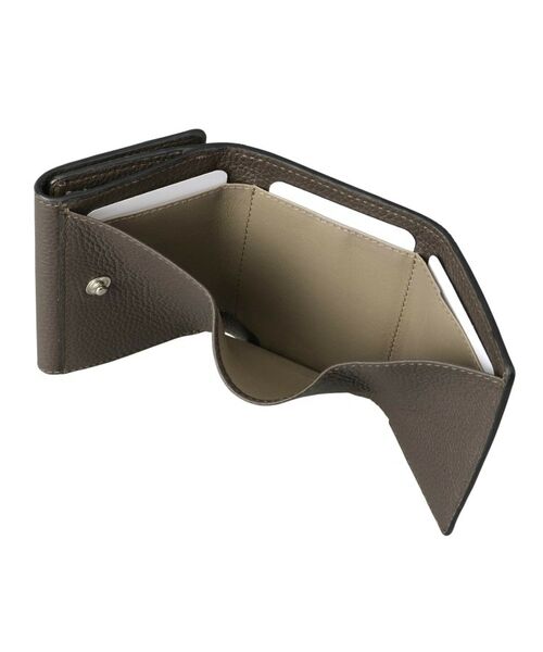 HIROFU / ヒロフ 財布・コインケース・マネークリップ | 【ピウメノ】三つ折り財布 レザー コンパクトウォレット 本革（商品番号：P25－65513） | 詳細7