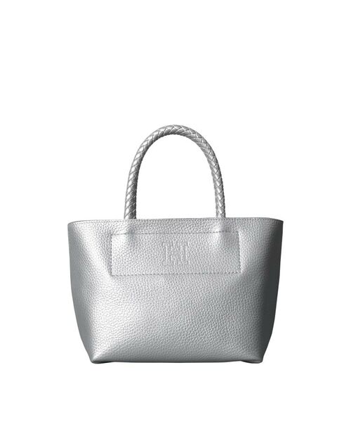 HIROFU / ヒロフ トートバッグ | ◆【チェスタ】レザートートバッグ S 本革 （商品番号：P25－30530）（シルバー(006)）