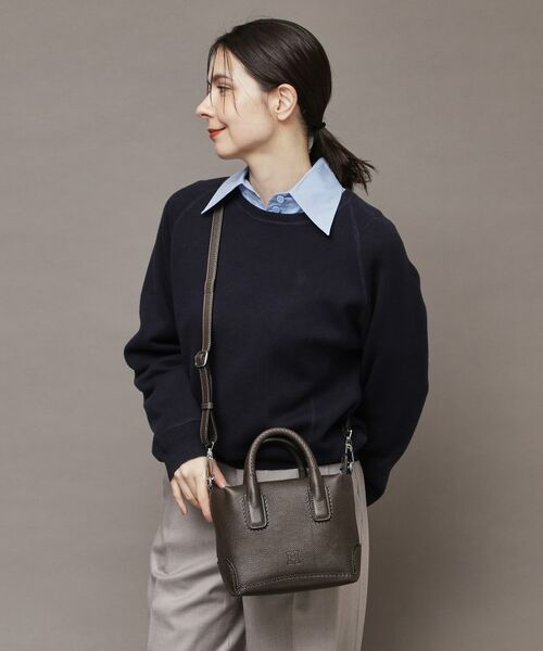 HIROFU / ヒロフ ハンドバッグ | 【デュオCMH】レザーハンドバッグ S 2WAY 本革 ミニバッグ（商品番号：P25－35548） | 詳細21