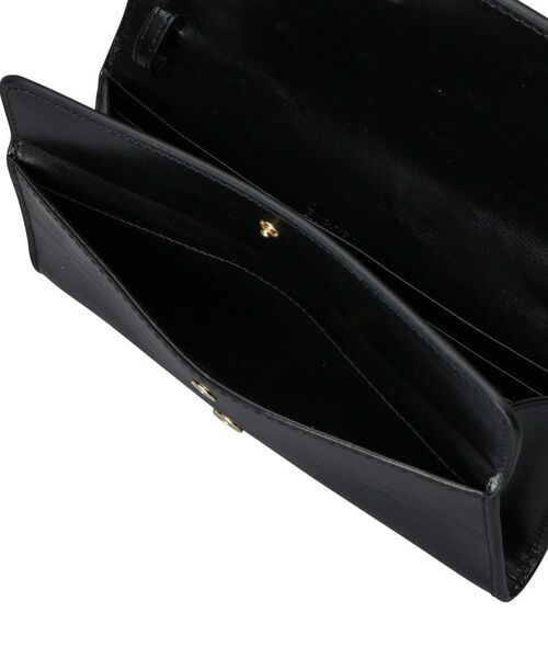 HIROFU / ヒロフ クラッチ・パーティバッグ | 【アクセサリー】クラッチバッグ ウォレットショルダーバッグ（ストラップ付き）ミニバッグ レザー 2WAY 本革（商品番号：P25-40503） | 詳細12