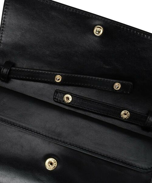 HIROFU / ヒロフ クラッチ・パーティバッグ | 【アクセサリー】クラッチバッグ ウォレットショルダーバッグ（ストラップ付き）ミニバッグ レザー 2WAY 本革（商品番号：P25-40503） | 詳細13