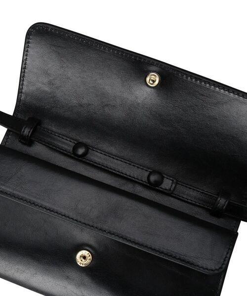 HIROFU / ヒロフ クラッチ・パーティバッグ | 【アクセサリー】クラッチバッグ ウォレットショルダーバッグ（ストラップ付き）ミニバッグ レザー 2WAY 本革（商品番号：P25-40503） | 詳細14
