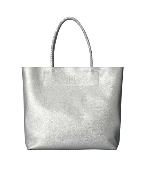 HIROFU / ヒロフ トートバッグ | 【チェスタ】レザートートバッグ LL 本革 A4サイズ ビジネスバッグ ※オンラインストア限定商品（商品番号：P25－30630）（シルバー(006)）