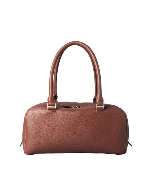 HIROFU / ヒロフ ハンドバッグ | 【キッカ】レザーハンドバッグ M 本革（商品番号：P25－35663）（ブリュー(942)）