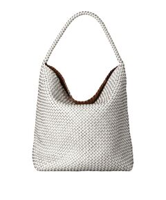 【ブレッツァバッファロー】レザーメッシュショルダーバッグ L 本革 ステッチ（商品番号：P25-30620）