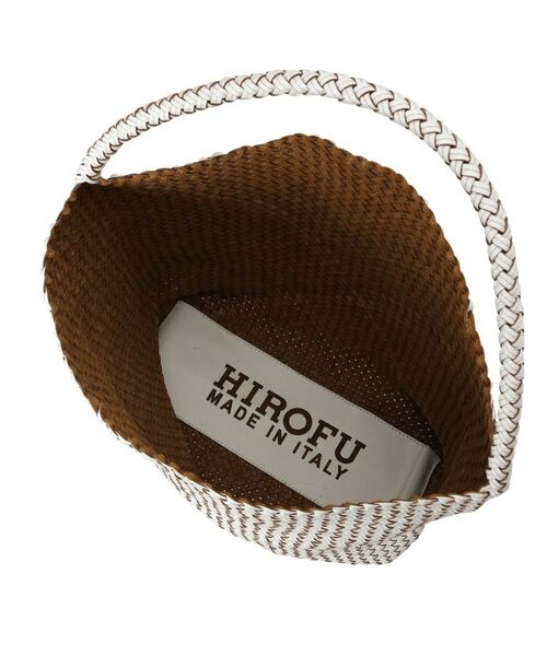 HIROFU / ヒロフ トートバッグ | 【ブレッツァバッファロー】レザーメッシュショルダーバッグ L 本革 ステッチ（商品番号：P25-30620） | 詳細11