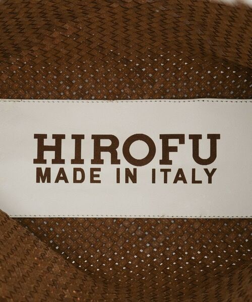 HIROFU / ヒロフ トートバッグ | 【ブレッツァバッファロー】レザーメッシュショルダーバッグ L 本革 ステッチ（商品番号：P25-30620） | 詳細14