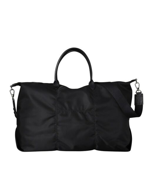 HIROFU / ヒロフ トートバッグ | 【セーニョ】ナイロン ボストンバッグ LL 2WAY ビジネスバッグ（商品番号：P25－39643）（ブラック(019)）