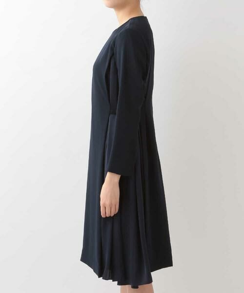 HIROKO BIS / ヒロコビス ドレス | 【洗える】サイドドレープドレス | 詳細2