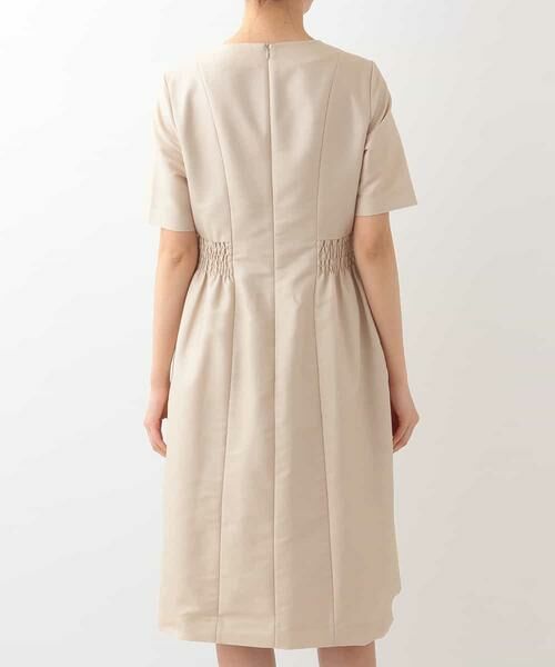 HIROKO BIS / ヒロコビス ドレス | シャーリングデザインドレス | 詳細3