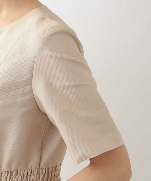 HIROKO BIS / ヒロコビス ドレス | シャーリングデザインドレス | 詳細5