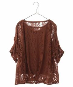 HIROKO BIS / ヒロコビス カットソー | 【洗える/日本製】ボタニカルオパールカットソー